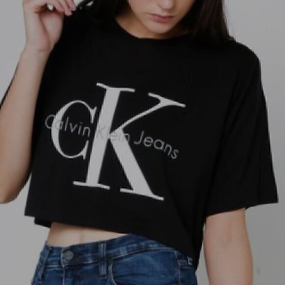 ☀️ CALVIN KLIEN CROP TOP | M #FML13002 - Picture 2 of 5